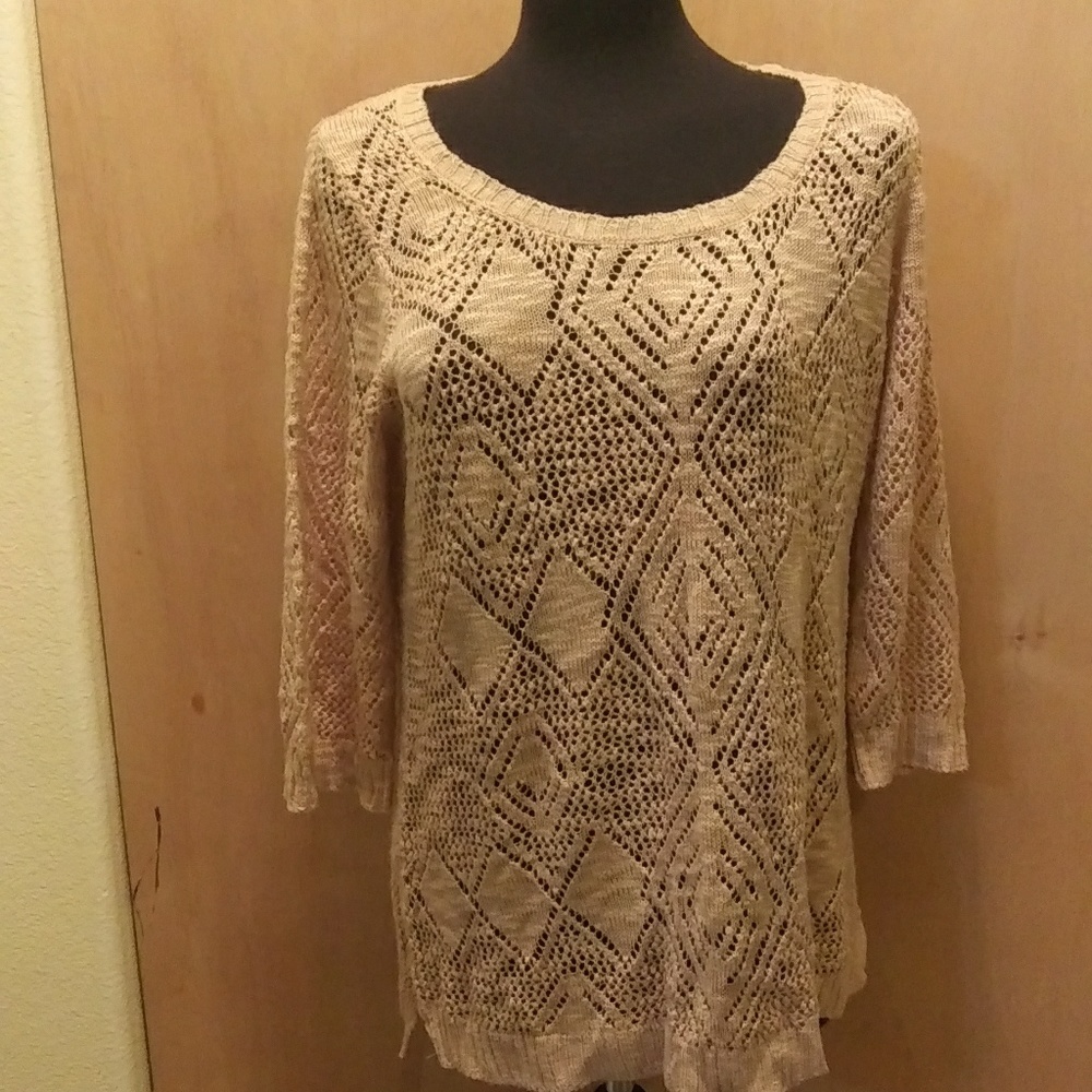 Maurices Sweater 3/4 sleeves
